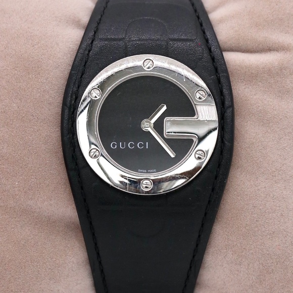 Gucci Black Watch Leather Monogram - Picture 7 of 10